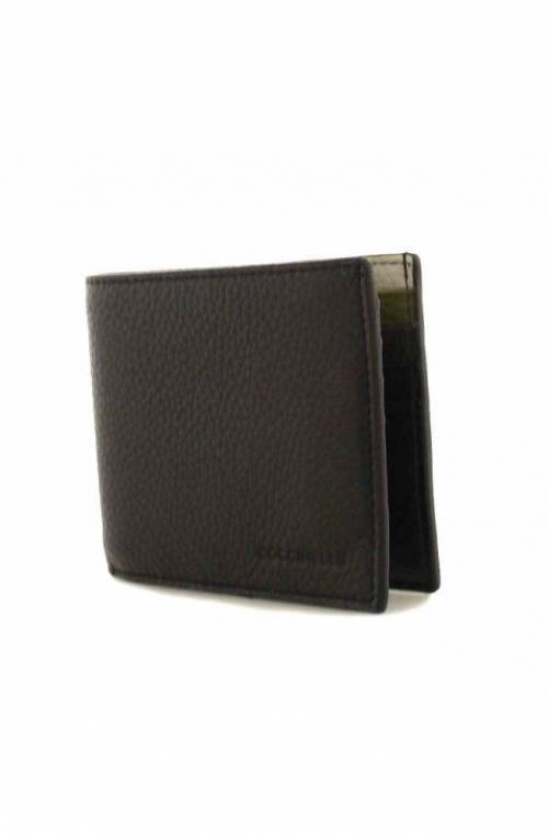 COCCINELLE Wallet MAN MULTICOLOR Male Leather Black - E2MUL810101831