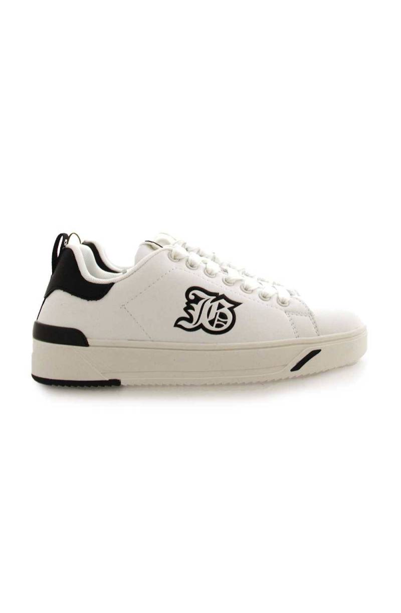 John Galliano Women's Logo Print Sneakers In White Black