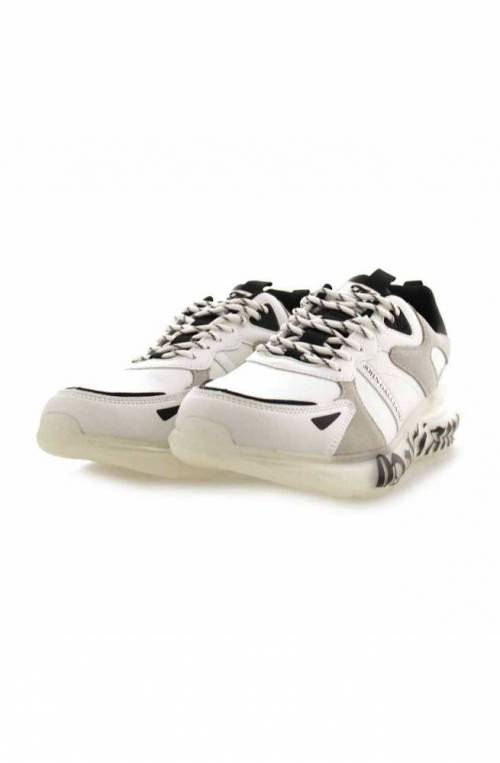 JOHN GALLIANO Shoes Sneakers Male White black 42 - 15602-CP-A-42