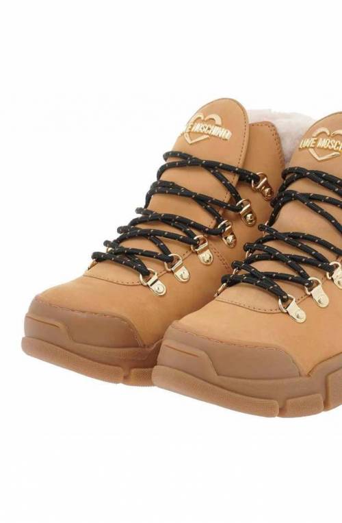 LOVE MOSCHINO Shoes Snow boot Female light brown 39 - JA15884G0FIP120A-39