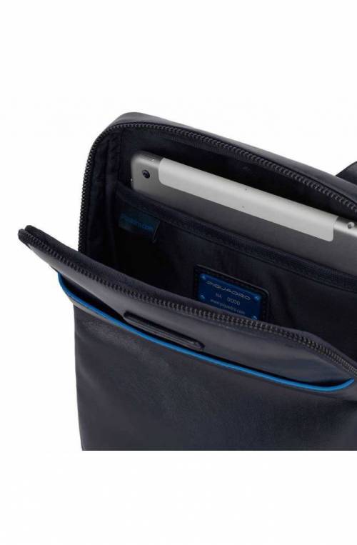 PIQUADRO Bolsa Blue Square Bandolera Cuero Azul - CA5943B2V-BLU