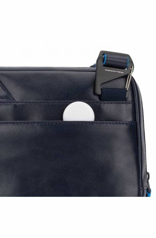 PIQUADRO Bolsa Blue Square Bandolera Cuero Azul - CA5943B2V-BLU
