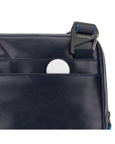 PIQUADRO Bolsa Blue Square Bandolera Cuero Azul - CA5943B2V-BLU