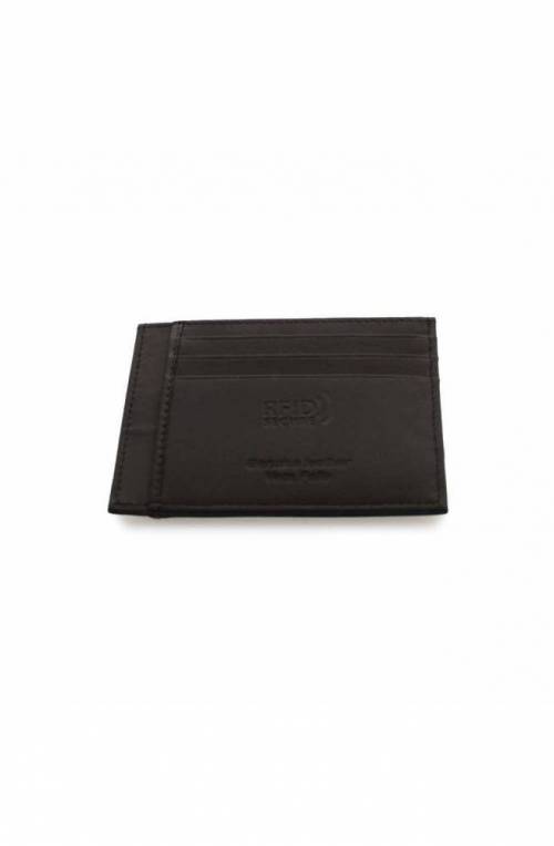BIKKEMBERGS Credit card case NEW SCUBA Male Leather Brown - E4BPME2O3093H99