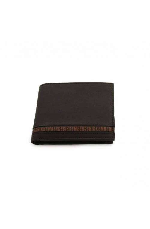BIKKEMBERGS Wallet NEW SCUBA Male Leather Brown - E4BPME2O3053H99