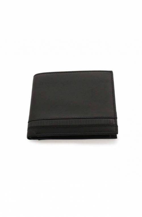 BIKKEMBERGS Wallet NEW SCUBA Male Leather Black - E4BPME2O3053D38
