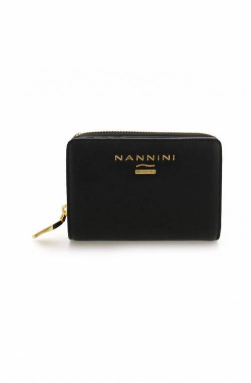 NANNINI Wallet BINDY Female Leather Black - QB0516C-N