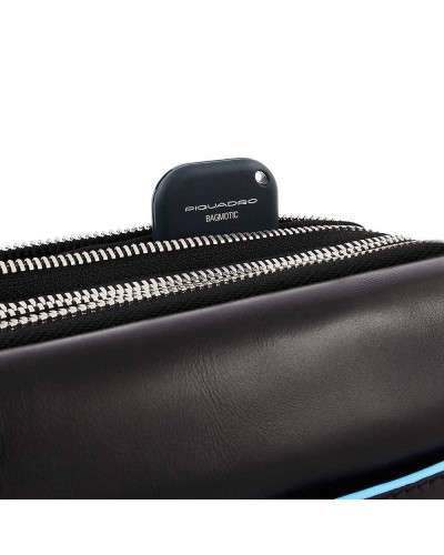 PIQUADRO Bag BLUE SQUARE Unisex Clutches Leather Black - AC5940B2R-N