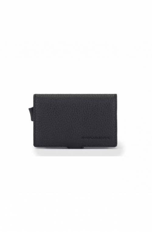 PIQUADRO Titular de la tarjeta Modus Unisex Negro - PP5649MOSR-N