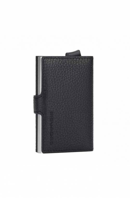 PIQUADRO Titular de la tarjeta Modus Unisex Negro - PP5649MOSR-N