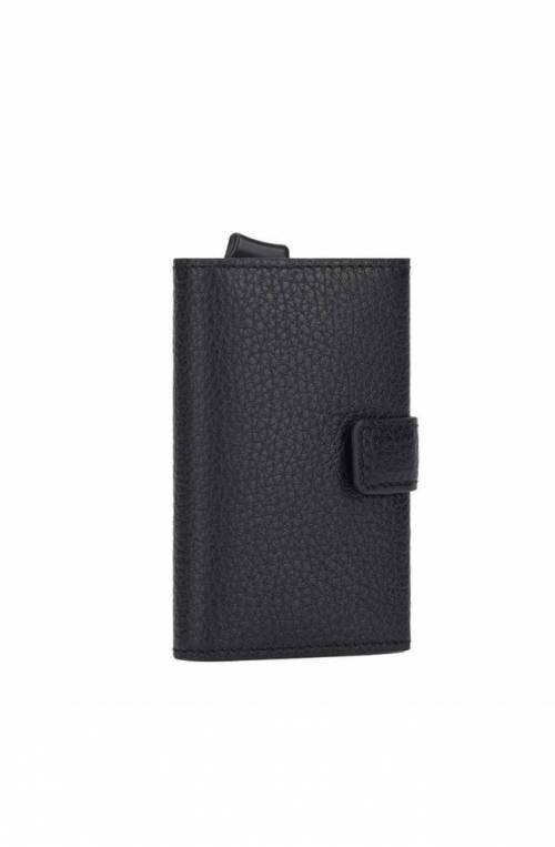 PIQUADRO Titular de la tarjeta Modus Unisex Negro - PP5649MOSR-N