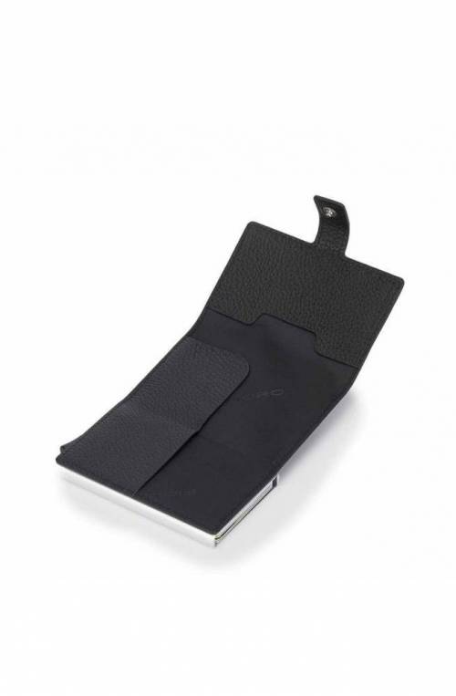 PIQUADRO Titular de la tarjeta Modus Unisex Negro - PP5649MOSR-N