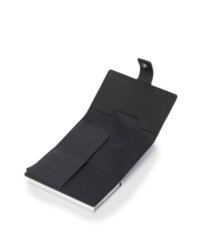 PIQUADRO Titular de la tarjeta Modus Unisex Negro - PP5649MOSR-N