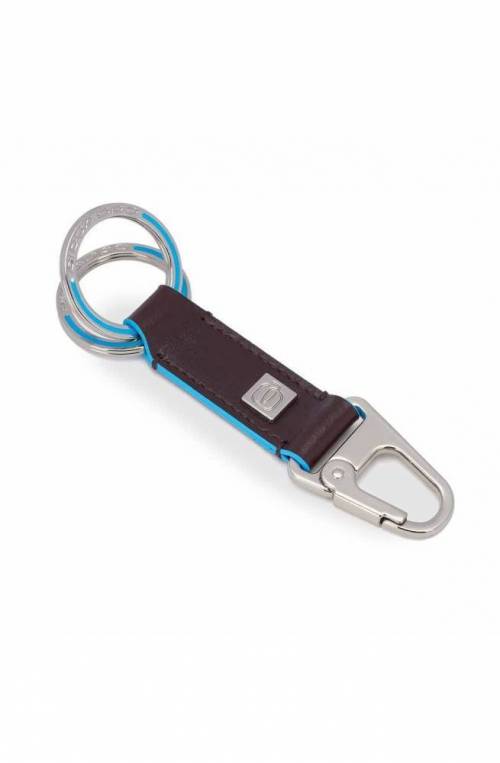 PIQUADRO Schluesselring Blu Square Braun Unisex - PC5966B2-MO