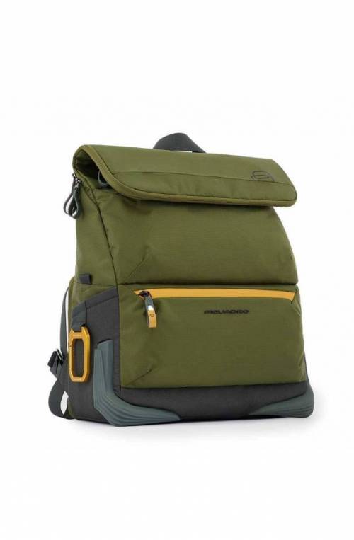 PIQUADRO Backpack Corner 2.0 Unisex green Convertible - CA5855C2O-VE