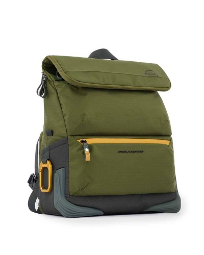 PIQUADRO Backpack Corner 2.0 Unisex green Convertible - CA5855C2O-VE