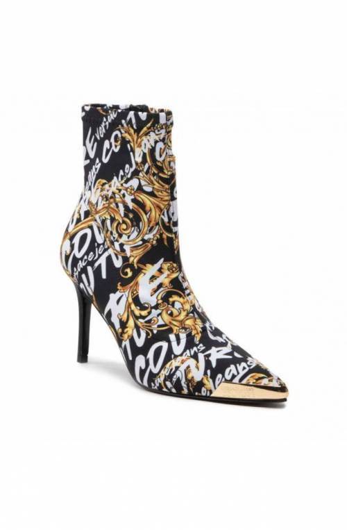 VERSACE JEANS COUTURE Shoes Logo Brush Couture Ankle boots Female - 73VA3S51ZS371G89-39