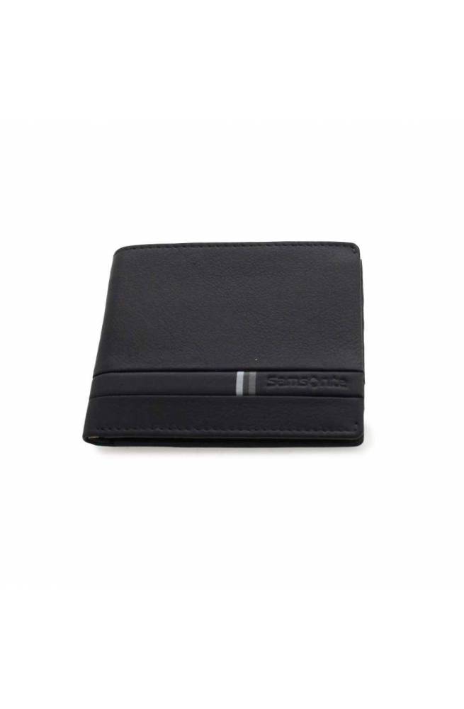 SAMSONITE Geldbörse FLAGGED Herren Leder Blau - KH4-01001