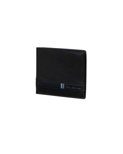 SAMSONITE Wallet FLAGGED Male Leather Black - KH4-09001