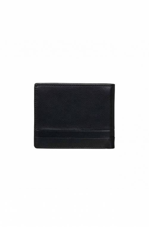 SAMSONITE Geldbörse FLAGGED Herren Leder Schwarz - KH4-09001