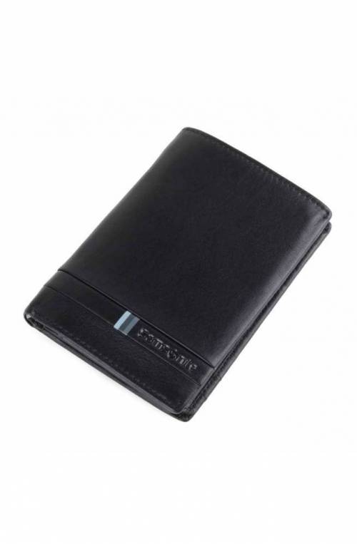 SAMSONITE Wallet FLAGGED Male Leather Black - KH4-09145