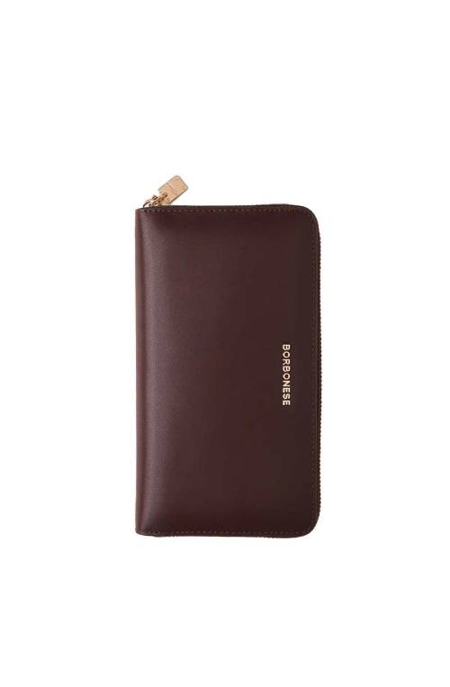 BORBONESE Wallet Female Leather Brown - 920091-AB6-219