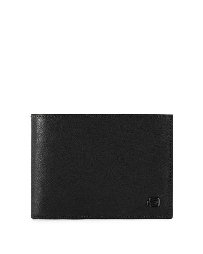 PIQUADRO Cartera Black Square Hombre Cuero Negro - PU1392B3R-N