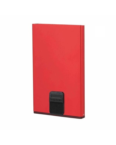 SAMSONITE Credit card case Alu Fit Unisex Alluminium red RFID - KB9-00201