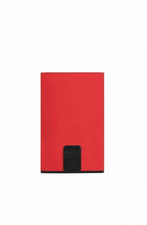 SAMSONITE Credit card case Alu Fit Unisex Alluminium red RFID - KB9-00201