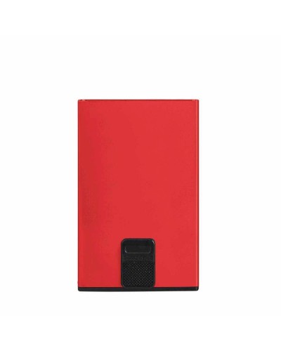 SAMSONITE Credit card case Alu Fit Unisex Alluminium red RFID - KB9-00201