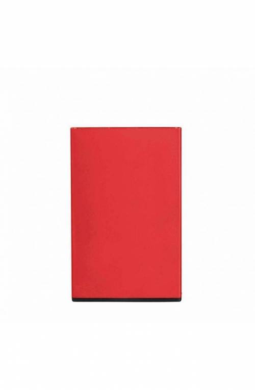 SAMSONITE Credit card case Alu Fit Unisex Alluminium red RFID - KB9-00201