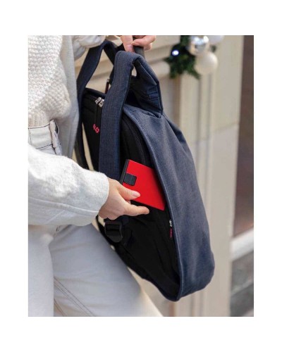 SAMSONITE Credit card case Alu Fit Unisex Alluminium red RFID - KB9-00201