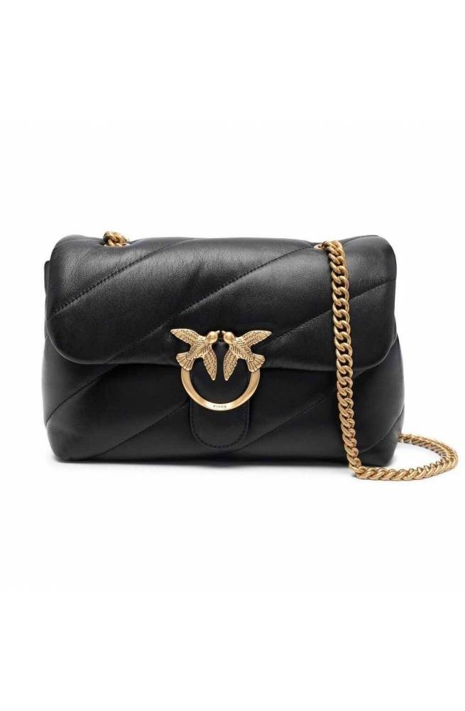 Borsa PINKO LOVE CLASSIC PUFF Donna Pelle Nero - 100038-A0F2-Z99Q