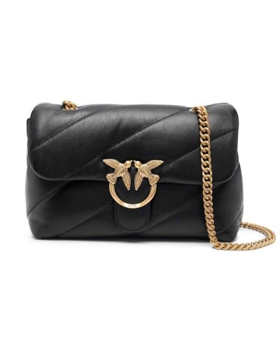 Borsa PINKO LOVE CLASSIC PUFF Donna Pelle Nero - 100038-A0F2-Z99Q