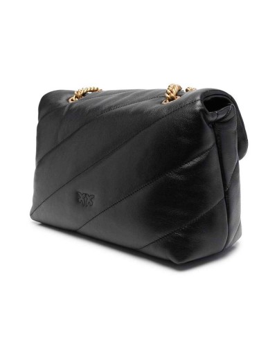 Borsa PINKO LOVE CLASSIC PUFF Donna Pelle Nero - 100038-A0F2-Z99Q