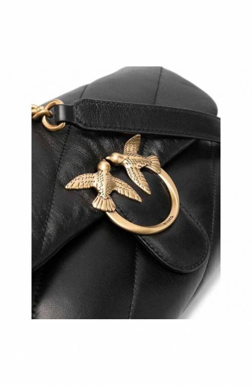 Borsa PINKO LOVE CLASSIC PUFF Donna Pelle Nero - 100038-A0F2-Z99Q