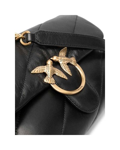 Borsa PINKO LOVE CLASSIC PUFF Donna Pelle Nero - 100038-A0F2-Z99Q