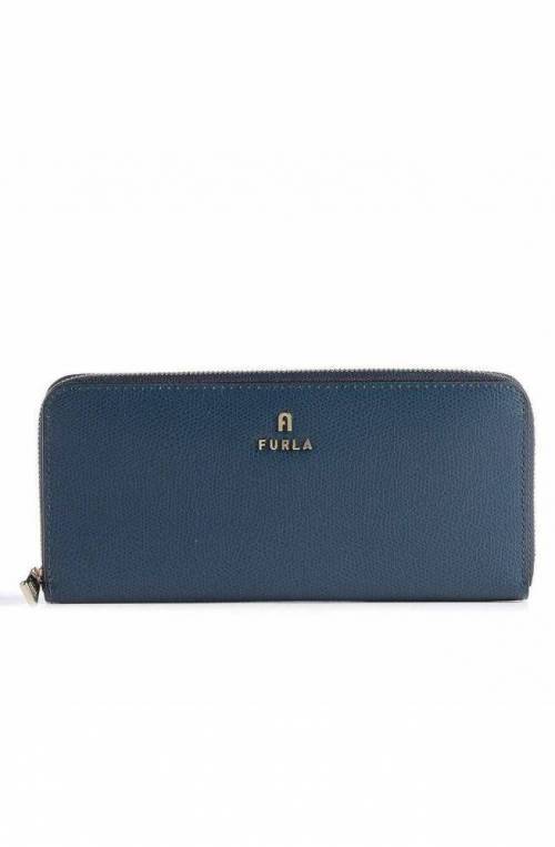 FURLA Wallet CAMELIA Female Leather Blue - WP00313-ARE000-1868S