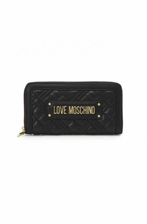 LOVE MOSCHINO Wallet Female Black - JC5600PP1GLA0000