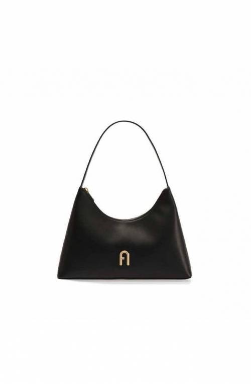 FURLA Tasche DIAMANTE Damen Leder Schwarz - WB00782-AX0733-O6000