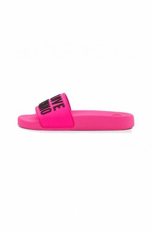 LOVE MOSCHINO Shoes POOL25 Slippers Female Pink 39 - JA28052G1GI13604-39