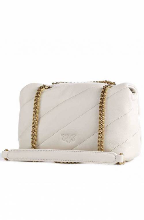 PINKO Bag LOVE MINI PUFF Female Leather White - 100039-A0F2-Z14Q