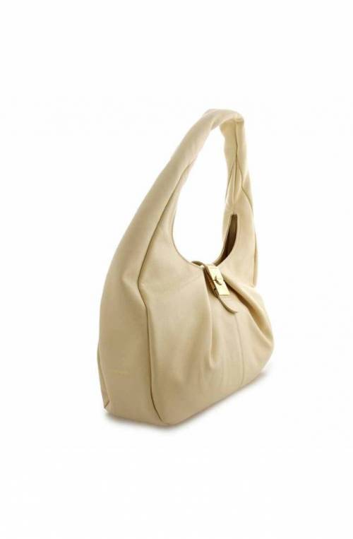 BORBONESE Bag CORTINA Female Leather Beige- 923938-455-Y92
