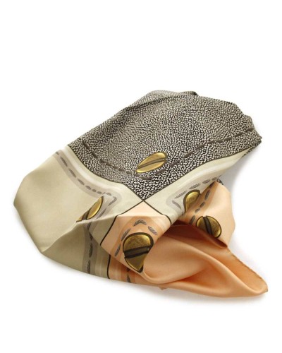 BORBONESE Fular ROMBI Mujer Seda Multicolor - BOV0141-04
