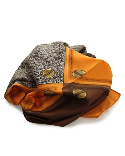 BORBONESE Fular ROMBI Mujer Seda Multicolor - BOV0141-06