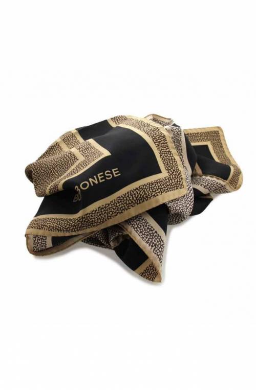 BORBONESE Tuch BASIC Damen Seide Multi farbigen - BOV0137-07
