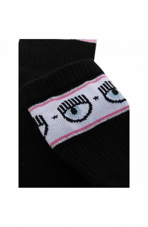 Chiara Ferragni accessories LOGOMANIA Socks Black - 74SB0J21ZG043899-35