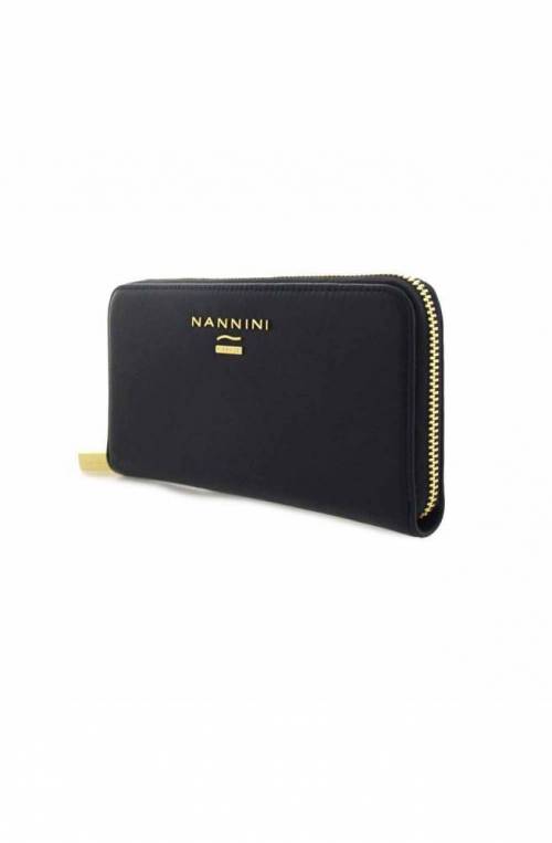 NANNINI Wallet WALLIS Female Leather Blue - QB0688C-C-NAVY