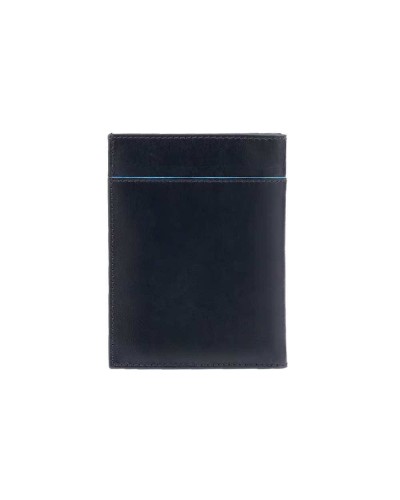 PIQUADRO Cartera B2 Revamp Hombre Cuero Azul - PU1393B2VR-BLU