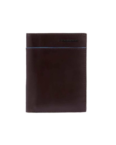 PIQUADRO Wallet B2 Revamp Male Leather Brown - PU1393B2VR-MO